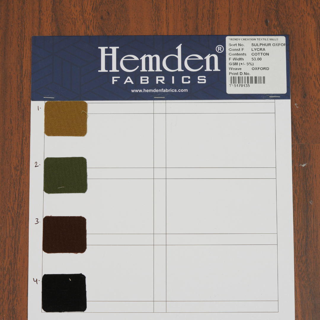 Sulphur Oxford Lycra