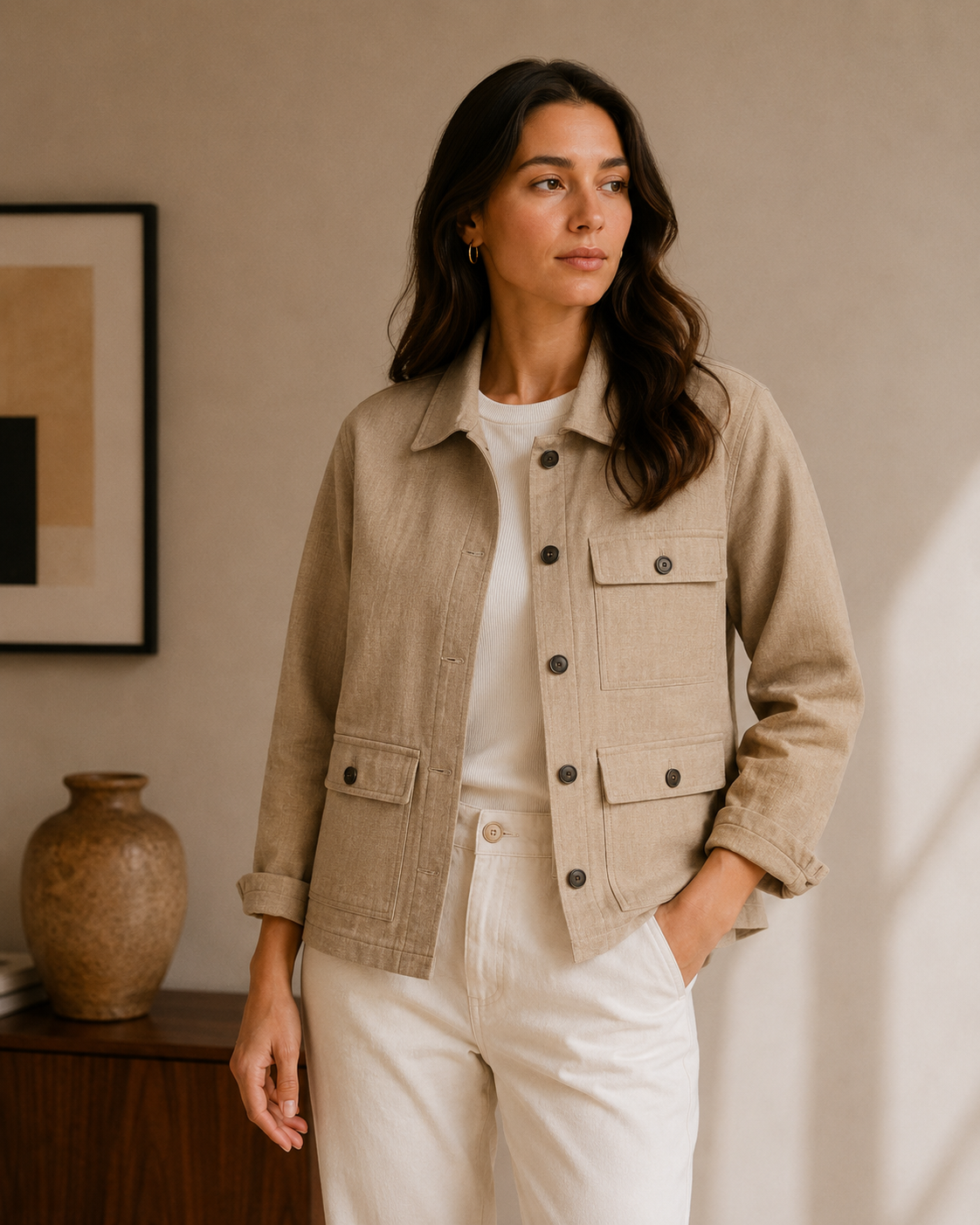 Jacquard Linen