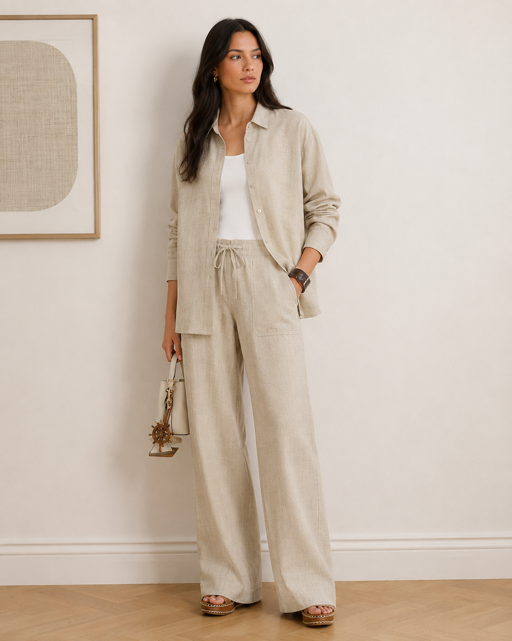 Zara Linen Lycra