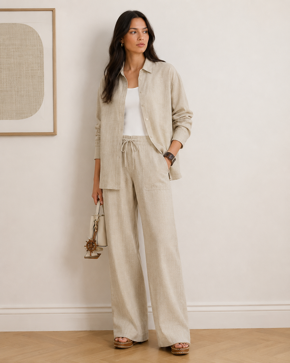Zara Linen Lycra